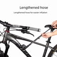 thumbnail image 3 of BLOOKE Upgraded JTF450 High-Pressure Bike Pump with 300PSI Electronic Gauge – Shock-Absorbing Design for Front Fork, Rear Shock, and Tires – Durable, Versatile Inflation Tool for Cycling, Car, and, 3 of 6