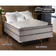 Dream Solutions Double Sided Pillowtop Mattress And Box Spring Set Dream Solutions Double Sided Pillowtop Mattress And Box Spring Set Queen Sleep System With Enhanced Cushion Support Fully Embled Great For Your Back