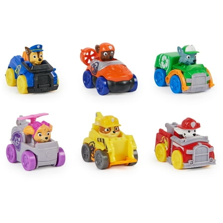 PAW Patrol: Pup Squad Racers, 6-Piece Vehicle Set