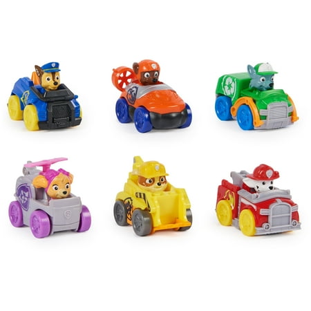 PAW Patrol: Pup Squad Racers, 6-Piece Vehicle Set