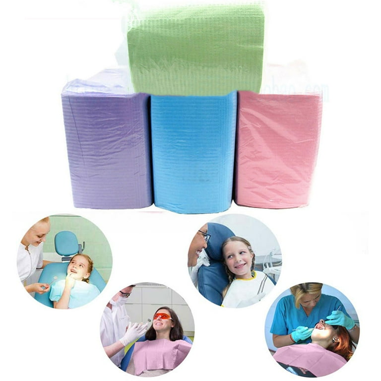 Plastic bib with tray cheap