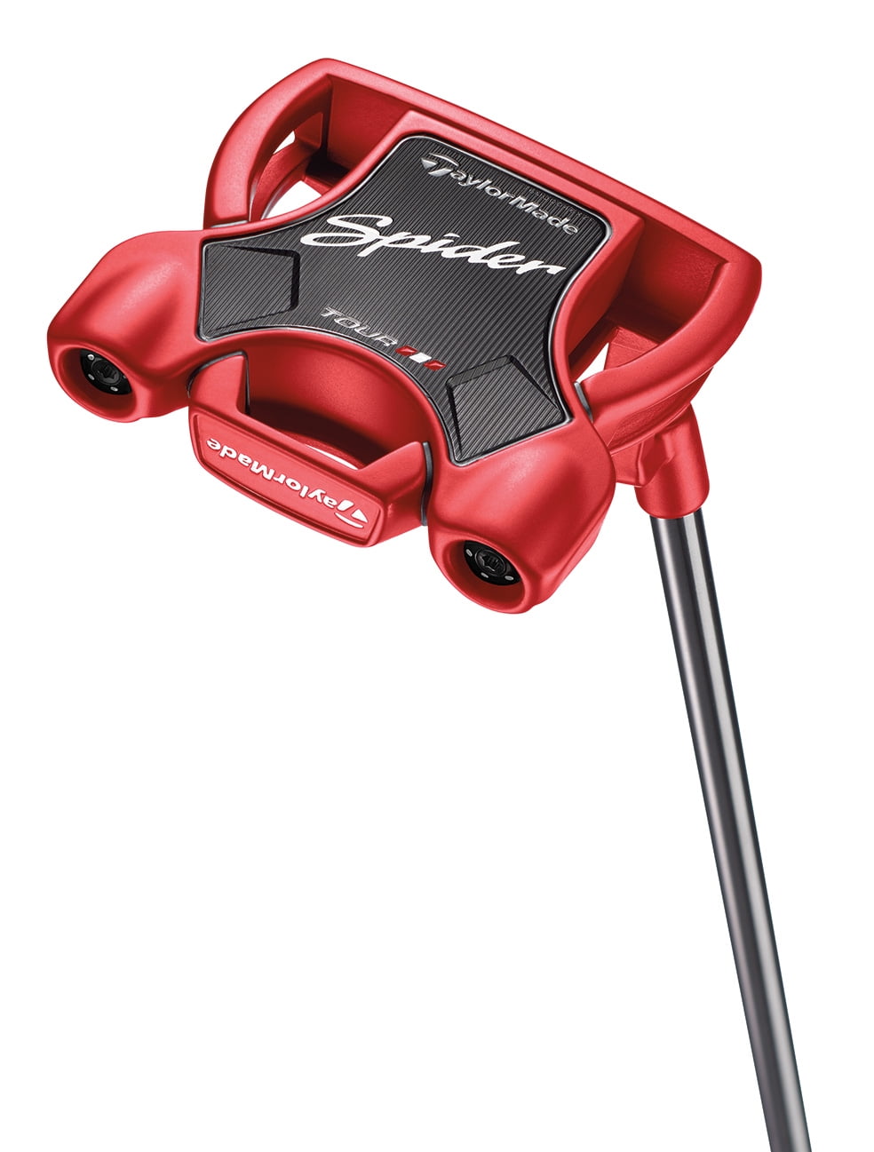 TaylorMade Spider Tour Red L Neck Golf Putter with sightline