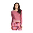 thumbnail image 1 of Sudadera supersuave Aeropostale para mujer color rojo talla mediana, 1 of 2