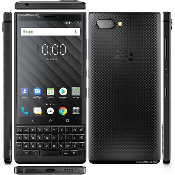 BlackBerry Key2 64GB Black BBF100-2 Unlocked GSM Smartphone Refurbished