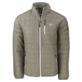 thumbnail image 2 of Men's Cutter & Buck Pewter San Francisco Giants Rainier PrimaLoft- Eco Insulated Full-Zip Hoodie Puffer Jacket, 2 of 3