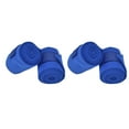 thumbnail image 4 of Vendas de polietileno suave para patas de caballos, perros, vacas y gatos: juego de 4 protectores de aro y bucle en color azul, 4 of 8