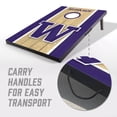 thumbnail image 2 of YouTheFan NCAA Washington Huskies 2' x 3' MDF Cornhole Game, 2 of 6