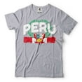 thumbnail image 5 of Mens Peru Shirt Peru Patriotic Flag Tee Peru National Shirt Peru Unisex Tee Peruvian Gifts (Medium Navy Blue), 5 of 6