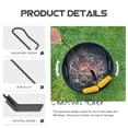 thumbnail image 3 of Portable Hook Ash Shovel for Fire Stove Cleaning, Cleaner, Coal Rake and Oven Trowel, Ferroalloy Tool, 3 of 6