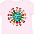 thumbnail image 4 of Inktastic Peace Through Unity Boys or Girls Toddler T-Shirt, 4 of 5