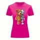 thumbnail image 3 of Playera Blusa De Oso Robot Ropa De Mujer Color Fucsia Talla Grande Marca Emil SaEs, 3 of 4
