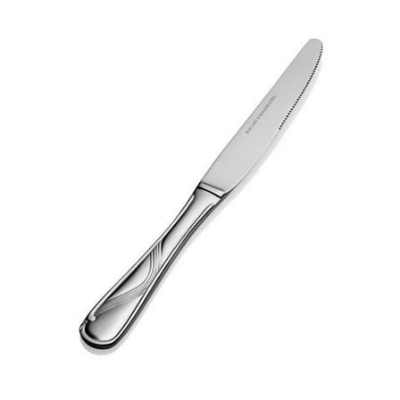 9.17 in. Wave Euro Solid Handle Dinner Knife - Pack of 12