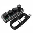thumbnail image 4 of 3-Key Macro Programming Keyboard：Customizable Knob，Rgb, 4 of 7
