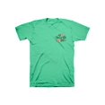 thumbnail image 4 of Blessed Girl Women's Short Sleeve Casual T-Shirt, Bee Strong, Mint Green, LG, 4 of 6