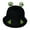 Black, variant on UDIYO Sun Hat Cute Frog Design Sun Protection Wide Brim Cartoon Frog Women Bucket Hat for Outdoor