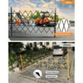 thumbnail image 7 of TEQIN Metal Expandable Dog Gate,Versatile Accordion Safety Barrier,Portable Retractable Barricade, Adjustable Pet Fence, Free Standing 360°Rolling Barricade Gate For Indoor and Outdoor, 7 of 7