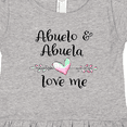 thumbnail image 4 of Inktastic Abuelo and Abuela Love Me- Heart Grandchild Girls Toddler Dress, 4 of 5