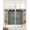 Blue, variant on Turquoise Vintage Door Sheer Curtains 45 Inch Length 2 Panels Set for Living Room/Bedroom, Countryside Barn Abstract Art Kitchen Curtains Grommet Semi-Sheer Curtains Window Treatments 42"x45"x2