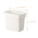 thumbnail image 3 of Cubo de basura colgante Cubo de basura colgante de pared Cubo de basura colgante de cocina con tapa, 3 of 6
