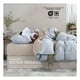 thumbnail image 5 of Set Edredón Puff Acolchado de Lujo con Fundas de Almohada, Algodón Esquimal (Gris, King Size), 5 of 7