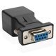 thumbnail image 2 of Gwong Electrónica RS232 DB9 puerto serie de 9 clavijas hembra a RJ45 Adaptador Ethernet femenino convertidor, 2 of 6