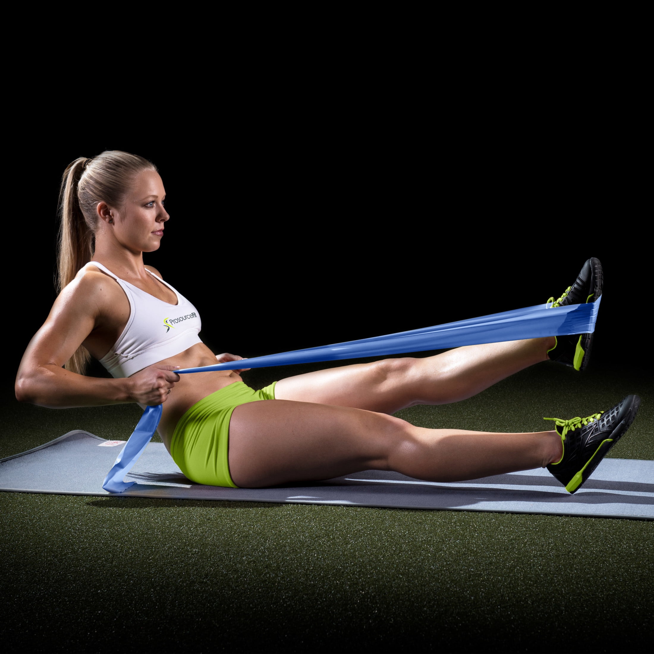 ProsourceFit Therapy Flat Resistance Bands, Set of 3