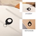 thumbnail image 4 of Shisuyan 2pcs Leather Keyrings For Coin Collection Storage For Coin Holders Lucky Coin Keychains Aa Coin Chip Keychains Leather Keyrings, 4 of 9