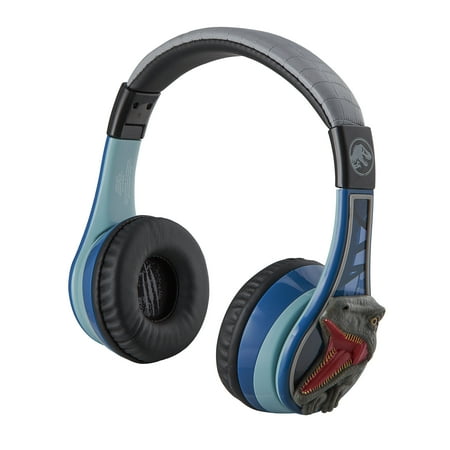 eKids - Jurassic World Bluetooth Headphones - Blue