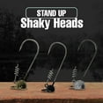 thumbnail image 5 of Stand-Up Shaky Head Jig, Size: 1/4oz. 4/0 10pk, Black, 5 of 5