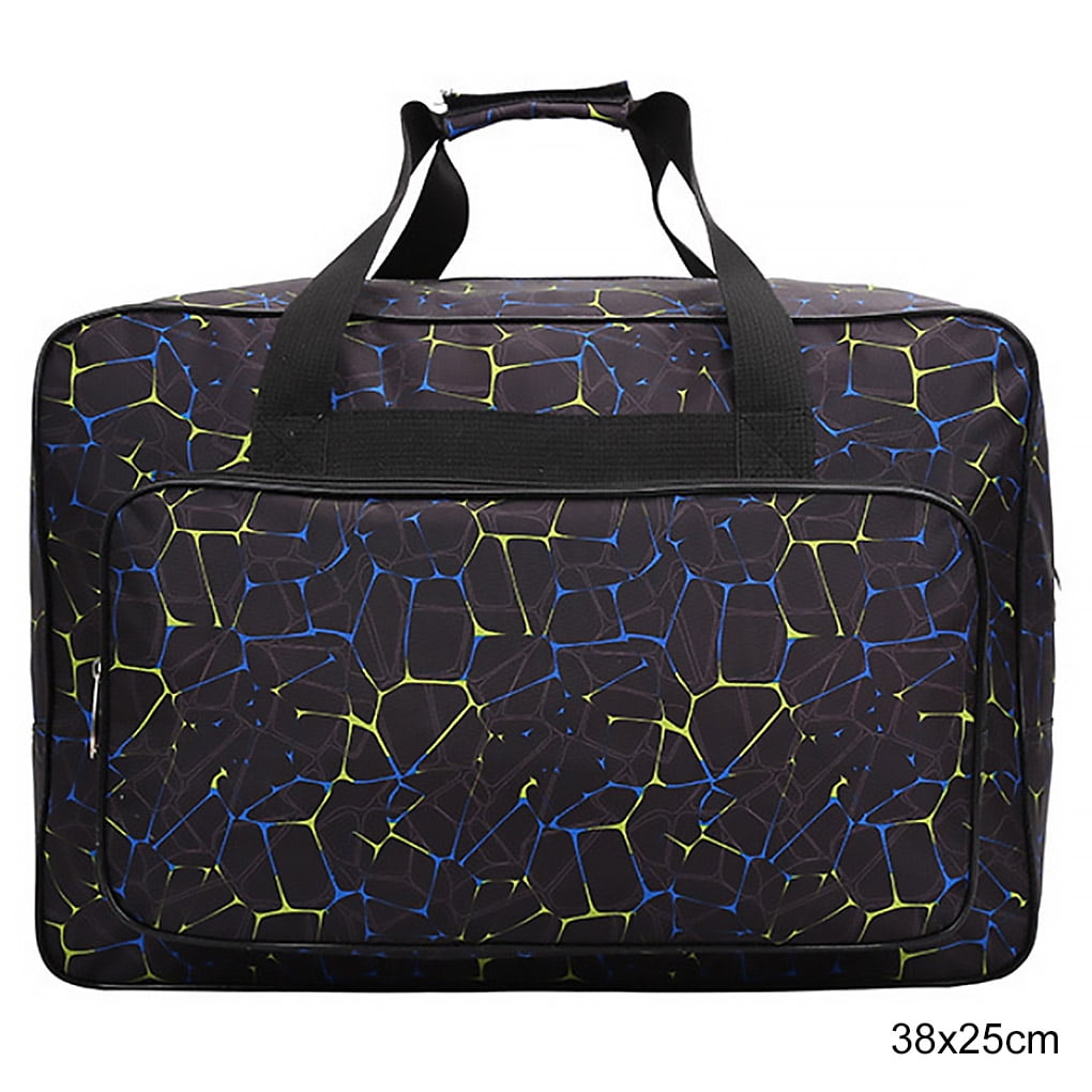 Dot Pattern Sewing Machine Bag Portable Travel Storage Bag Large Capacity Sewing Machine Carrying Case Multifunctional Sewing Tools Hand Bag Unisex Tote Bag w/Handle for Sewing Machine & Accessories 
