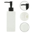 thumbnail image 5 of Unique Bargains 1 Pc Simple Square Soap Pump Dispenser for Laundry Rooms 350ml White Black, 5 of 6