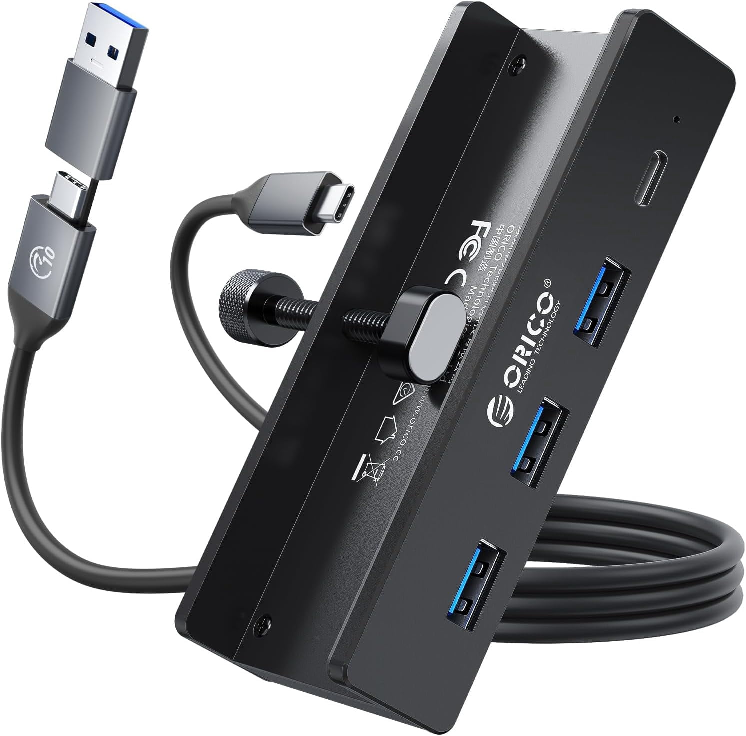 Anker USB C Hub, 10-in-1 Aluminum Monitor Stand with 100W PD