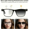 thumbnail image 5 of AI Interpretation Smart Glasses, 3-in-1 Multi Function Bluetooth Translator Glasses, 33-Language Translation, Photochromic Lenses, AI Chat & Hands-Free Audio, IPX5 Waterproof for Women Men, 5 of 9