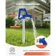 thumbnail image 3 of KFFKFF Frost-Proof Yard Hydrant, 6.22FT Outdoor Faucet with 48" Bury Depth, 3/4" NPT Pipe Connection & 3/4" NH Hose Coupling, No-Lead Freeze-Resistant Hydrant for Garden, Farm, and Irrigation, 3 of 9