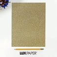 thumbnail image 3 of LUXPaper 8.5 x 11 Cardstock, 106 lb. Gold Sparkle, 50/Pack, 3 of 4