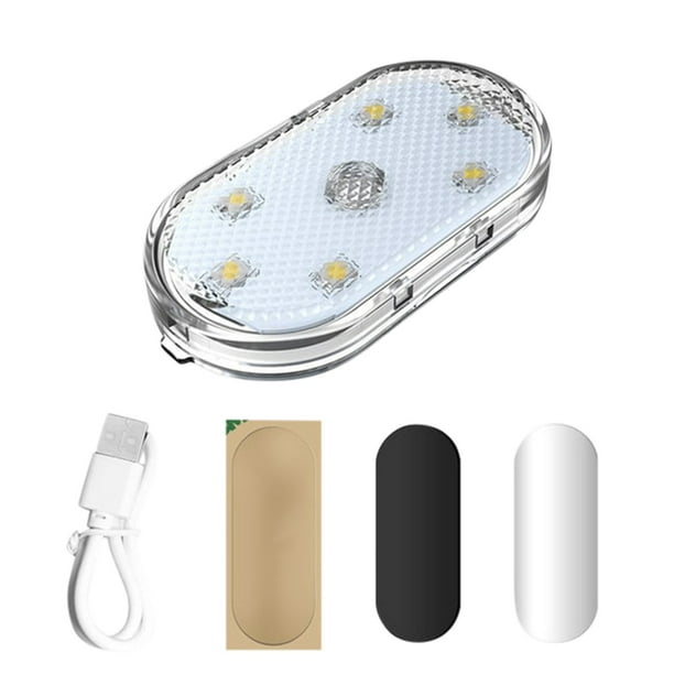 Luz ambiental para coche, sensor para coche, iluminación con carga USB, luces decorativas de ambiente para convertir el coche