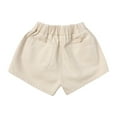 thumbnail image 3 of Tiijoy Toddler Boys Cotton Jogger Shorts Summer Casual Solid Active Shorts with Pockets, 3 of 7