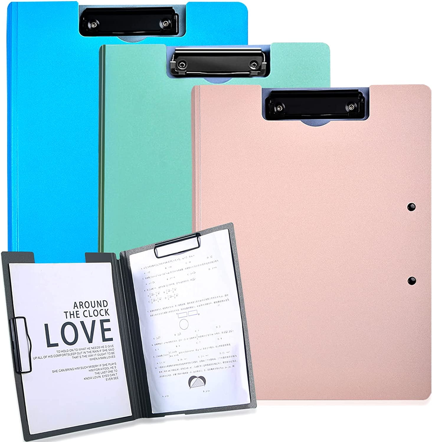 Folders with Prongs（Holds Up to 200 Sheets of A4 /A3 Paper）File Jackets