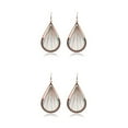 thumbnail image 4 of Minnieouse Pendientes de gota de agua, 2 uds., cadena colgante, Simple, grande, personalidad única, gancho de alambre para oreja, accesorios de Type3 NO3, 4 of 6