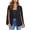 Black, variant on Womens Casual Cape Open Front Split Sleeve Blazer Jacket