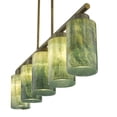 thumbnail image 5 of Monet 5-Light Brass Pendant, 5 of 8