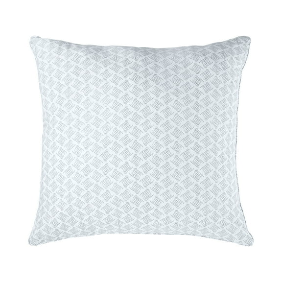 26" x 26" Volterra Damask Cotton Euro Sham - Machine Washable