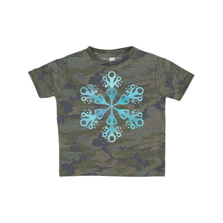 

Inktastic Icy Blue Winter Snowflake Gift Toddler Boy or Toddler Girl T-Shirt