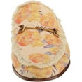 thumbnail image 2 of Sam Edelman Linnie Apricot Multi Fray Slip On Round Toe Flat Dress Mules Shoes (Apricot Multi Fray, 5), 2 of 6
