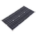 thumbnail image 3 of Senjay Charging Solar Panel,Dual-USB Solar Panel,25W 18V Portable Monocrystalline Silicon Dual-USB Charging Solar Panel For Light Car Boat, 3 of 8