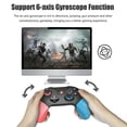 thumbnail image 4 of i2J HONSON SW531 For Nintendo Switch Wireless Gamepad Vibration q1X Design Gaming Controller - Blue+, 4 of 5
