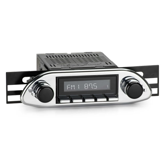 RetroRadio Compatible with 1950-65 Porsche 356 Features Include Bluetooth, USB, AM/FM HBC-M2-311-40-80P1