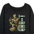 thumbnail image 3 of Marvel Guardians of the Galaxy - Groot - Women's French Terry Pullover Sweatshirt, 3 of 5