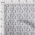 thumbnail image 2 of oneOone Rayon Pink Fabric Floral Craft Projects Decor Fabric Printed By The Yard 56 Inch Wide, 2 of 4