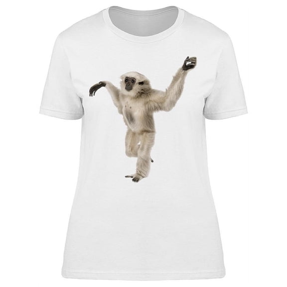 Young Pileated Gibbon T-Shirt Women -Image by Shutterstock, Female x-Large